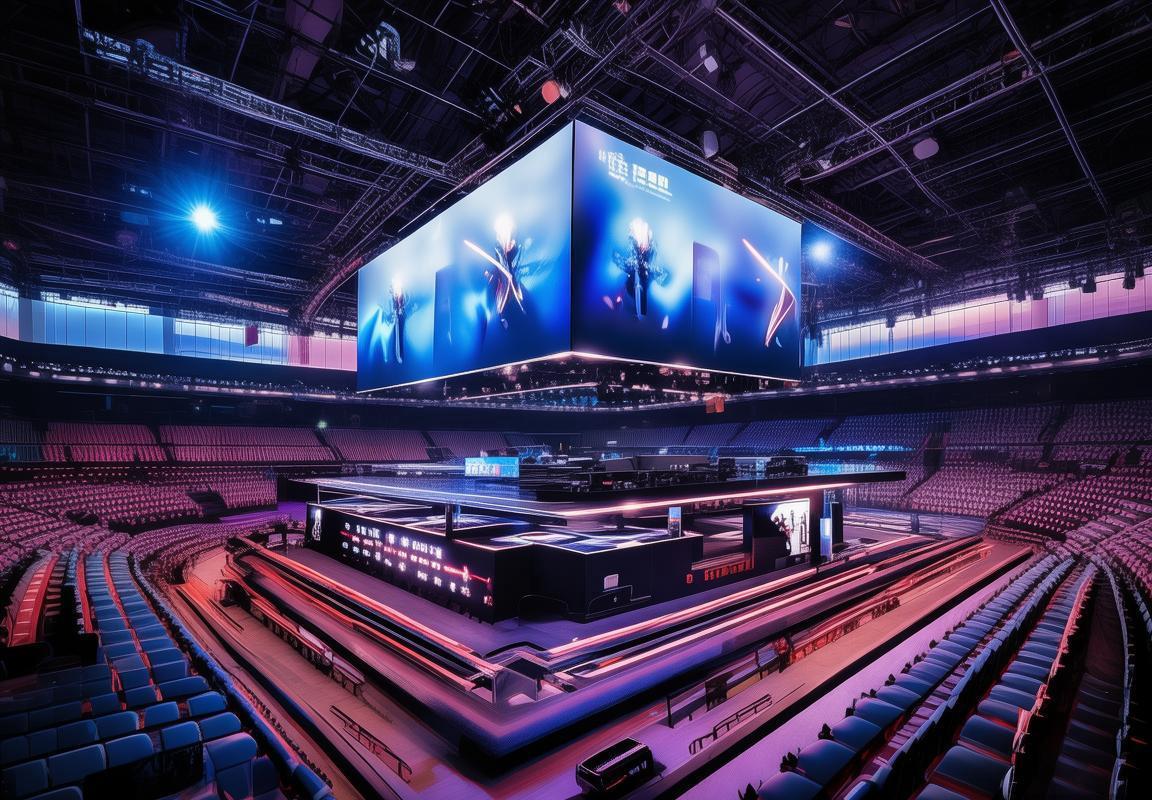 CSGO赛事现场：上海梅赛德斯中心承办2025亚洲锦标赛